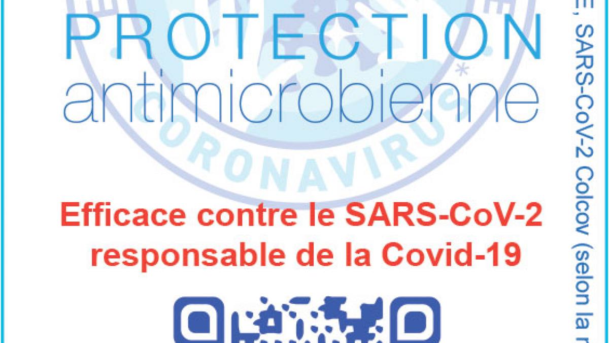 Film antimicrobien pour poignées de portes intérieures certifié contre les  Coronavirus - en kit